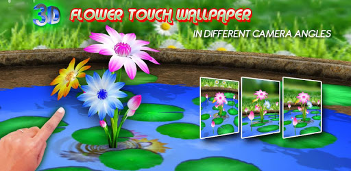 3D Flowers Touch Wallpaper PC screenshot 3D Flowers Touch Wallpaper PC screenshot