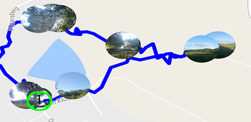GPS Paths-Tracker with photos PC screenshot