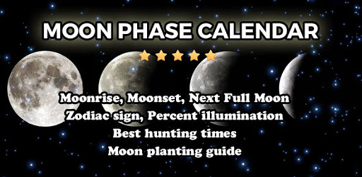 Moon Phase Calendar Zodiac PC screenshot