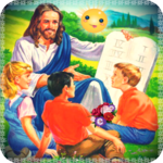 Christian child bible videos icon