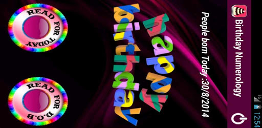 Birthday Numerology PC screenshot