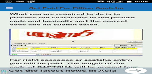Captcha Typing Jobs High Payout PC screenshot
