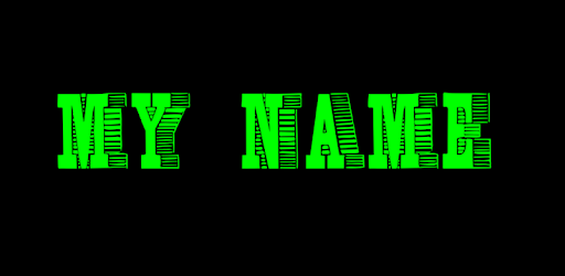 My Name 3D Live Wallpaper PC screenshot
