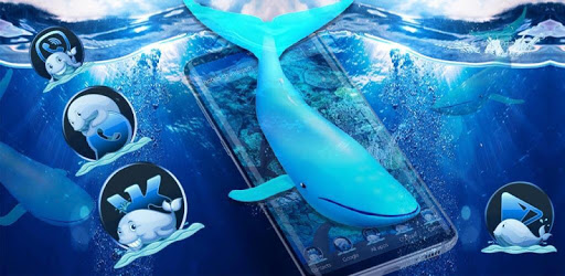 3D Blue Whale Simulator Theme PC screenshot 3D Blue Whale Simulator Theme PC screenshot