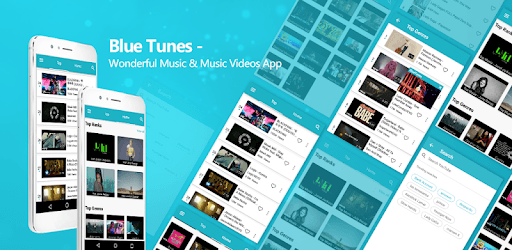 Blue Tunes - Wonderful Music & Music Videos App PC screenshot Blue Tunes - Wonderful Music & Music Videos App PC screenshot