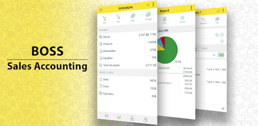 Bookkeeping & Inventory Management. Sales tracker PC screenshot