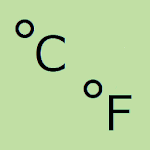 CF converter (Celsius <=> Fahrenheit) icon