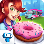 Boston Donut Truck - Fast Food Cooking Game icon