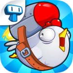 Chicken Toss - Crazy Chicken Launching Game icon