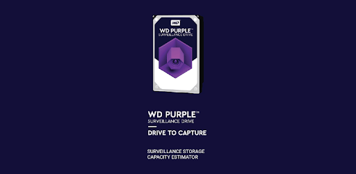 WD Purple Storage Calculator PC screenshot