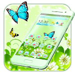 Butterfly Green Nature Theme icon