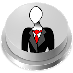 Slender Man Button Meme icon