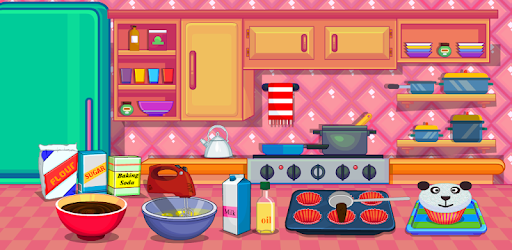 Cooking Little Panda Cupcakes PC screenshot