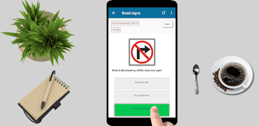 Practice driving test for CA PC screenshot