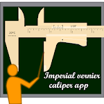 Imperial vernier caliper icon