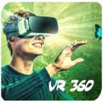 Virtual Reality VR360 icon