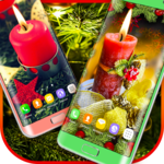 Christmas Candle Light Live Wallpaper icon