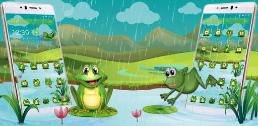 Cartoon Green Frog PC screenshot