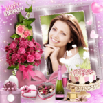 Happy Birthday Photo Frames 2018 icon