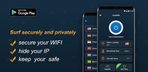 Cool VPN – Free & Secure VPN PC screenshot