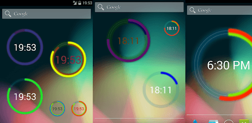 Ring Clock Widget PC screenshot Ring Clock Widget PC screenshot