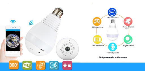 Panoramic CCTV Bulb Camera PC screenshot Panoramic CCTV Bulb Camera PC screenshot