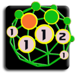 Planet mines 3D icon