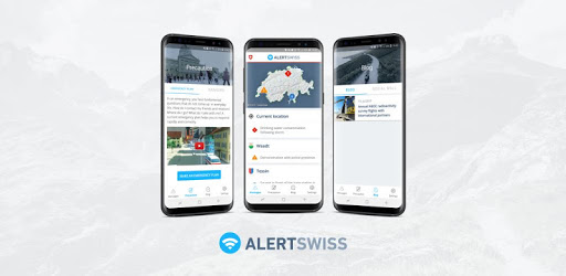 Alertswiss PC screenshot