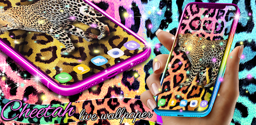 Cheetah leopard print live wallpaper PC screenshot