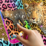 Cheetah leopard print live wallpaper icon