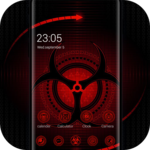 Sharingan Theme: Cool launcher Dark Red Wallpaper icon