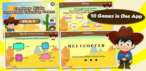 Cowboy Kids Third Grade Games PC screenshot Cowboy Kids Third Grade Games PC screenshot
