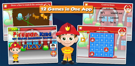Fireman Kids Grade 1 Games PC screenshot