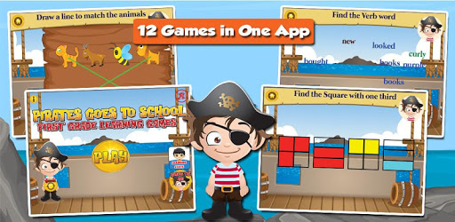 Pirate 1st Grade Fun Games PC screenshot