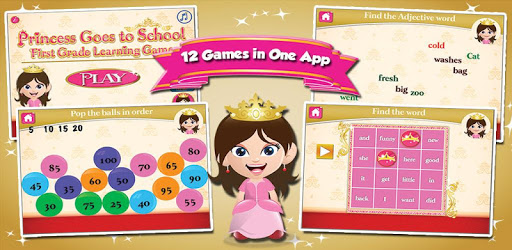 Princess First Grade Games PC screenshot