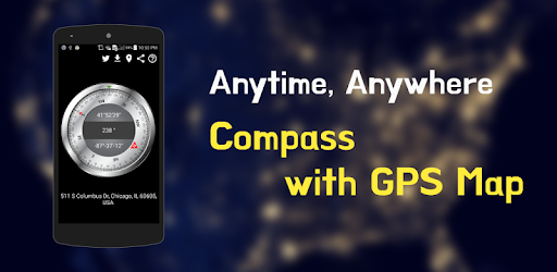 Compass With GPS Map PC screenshot Compass With GPS Map PC screenshot
