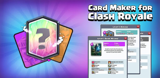 Card Maker for Clash Royale PC screenshot Card Maker for Clash Royale PC screenshot
