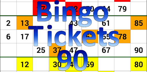 Bingo Tickets 90 PC screenshot