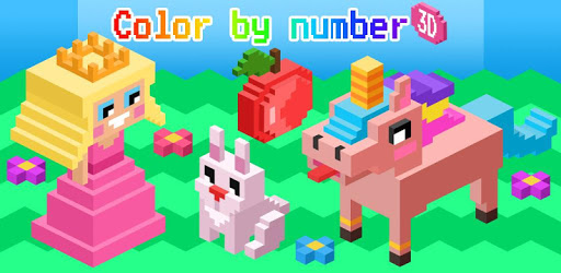 Color by Number - Pixel Art, Unicorn 3D PC screenshot