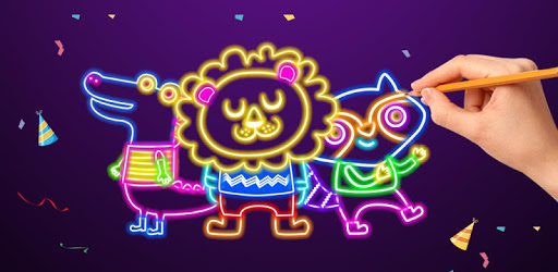 How to Glow Draw&Coloring Book PC screenshot How to Glow Draw&Coloring Book PC screenshot