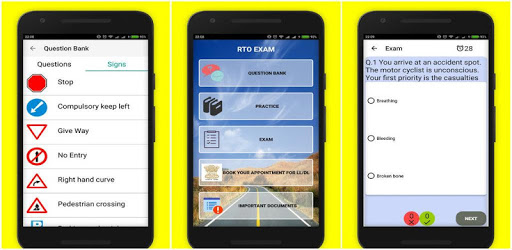 RTO Driving Licence Exam PC screenshot