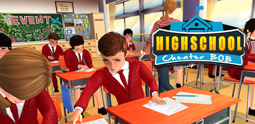 High School Cheating Boy Cheater Bob School Games PC screenshot
