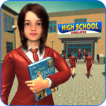 High School Girl Simulator: Virtual Life Game 3D icon