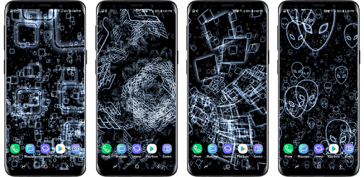 Squares Parallax 3D Live Wallpaper PC screenshot