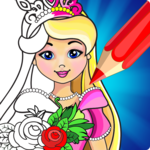 Princess Coloring Book Games icon