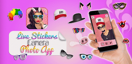 Live Stickers Camera Photo App PC screenshot