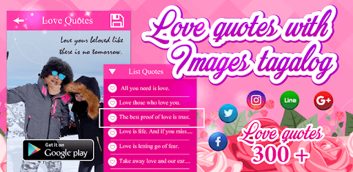 Love quotes with images tagalog PC screenshot