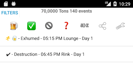 70K Bands PC screenshot