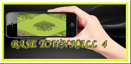 Town Hall 4 Base layout PC screenshot