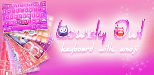 Lovely Owl Keyboard with Emoji PC screenshot
